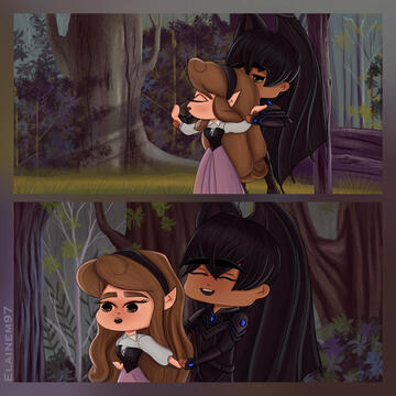 Elriel Chibi Sleeping Beauty 1